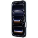 BMW futerał do IPHONE 18 Pro Max/17 Pro Max kompatybilny z MagSafe (Sign Deboss Quilted Metal Logo) niebieski