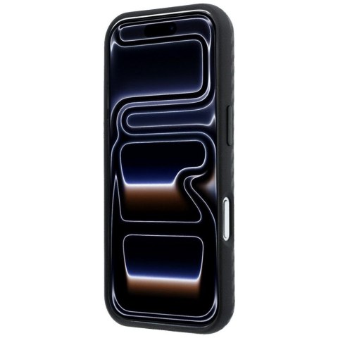 BMW futerał do IPHONE 18 Pro/17 Pro kompatybilny z MagSafe (Carbon Metal Logo) czarny