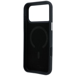 BMW futerał do IPHONE 18 Pro/17 Pro kompatybilny z MagSafe (Sign Deboss Quilted Metal Logo) czarny