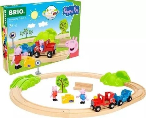 Brio Zestaw kolejowy Peppa Pig