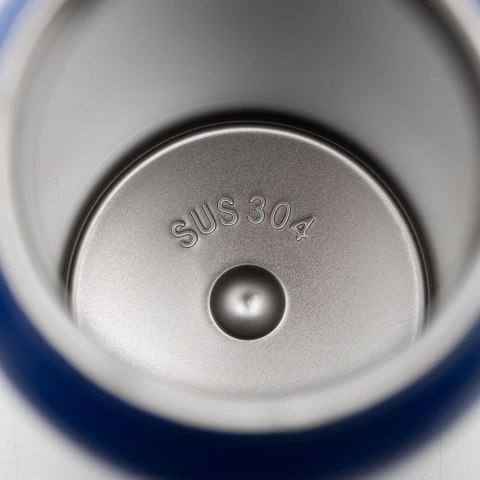 Butelka / bidon na wodę metal z uchwytem kompatybilnym z Magsafe 750ml niebieski