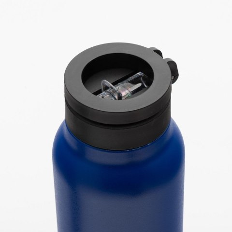 Butelka / bidon na wodę metal z uchwytem kompatybilnym z Magsafe 950ml niebieski
