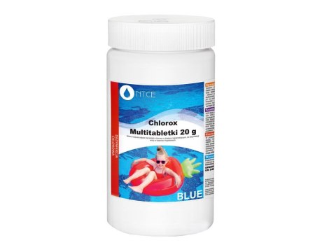 Chlorox Multitabletki Chlorox 20g Chemia do basenu 1KG BLUE BA0566