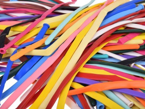 Długie Kolorowe Balony do modelowania dekoracji zabawy 100szt ZA5565