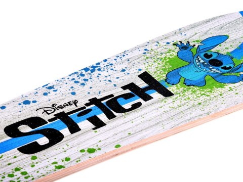 Drewniana deskorolka dla dzieci Disney STITCH do 50 kg SP0843