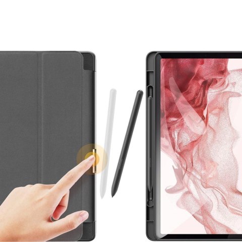 DUX DUCIS etui DOMO składane z miejscem na rysik do SAMSUNG Tab S9 czarne