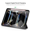 DUX DUCIS etui DOMO składane z miejscem na rysik do iPad Pro 11 (2024) czarne