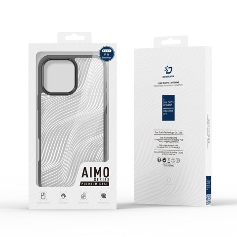 DUX DUCIS futerał AIMO MAG kompatybilny z MagSafe do IPHONE 16 Pro Max czarny