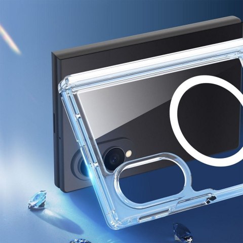 DUX DUCIS futerał CLIN MAG kompatybilny z MagSafe do SAMSUNG Z Fold 8 transparentny