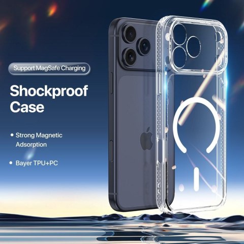 DUX DUCIS futerał CLIN MAG kompatybilny z MagSafe do iPhone 18 Pro / 17 Pro transparentny