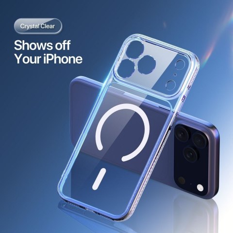DUX DUCIS futerał CLIN MAG kompatybilny z MagSafe do iPhone 18 Pro / 17 Pro transparentny