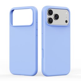 DUX DUCIS futerał PIEL LIQUID SILICONE kompatybilny z MagSafe do iPhone 18 Pro Max/17 Pro Max jasny niebieski