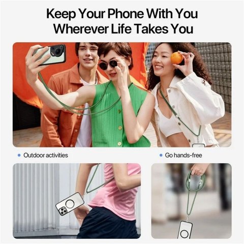 DUX DUCIS Plaz - smycz do telefonu zielona