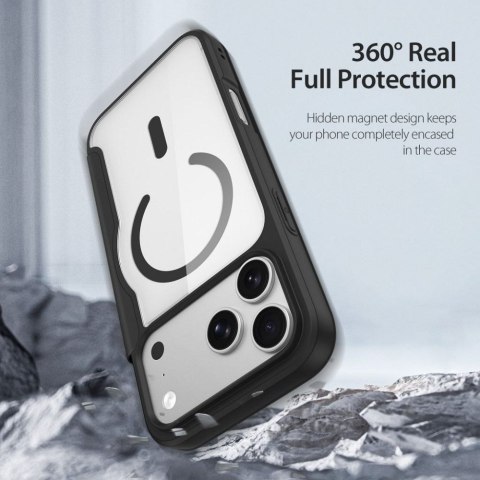 DUX DUCIS futerał SKIN X PRO kompatybilny z MagSafe do iPhone 18 Pro / 17 Pro (Open Ring Version) czarny