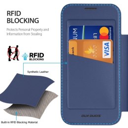 DUX DUCIS futerał SKIN X PRO kompatybilny z MagSafe do iPhone 18 Pro / 17 Pro (Open Ring Version) granatowy
