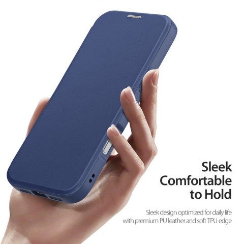 DUX DUCIS futerał SKIN X PRO kompatybilny z MagSafe do iPhone 18 Pro / 17 Pro (Open Ring Version) granatowy