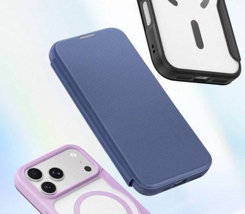 DUX DUCIS futerał SKIN X PRO kompatybilny z MagSafe do iPhone 18 Pro / 17 Pro (Open Ring Version) granatowy