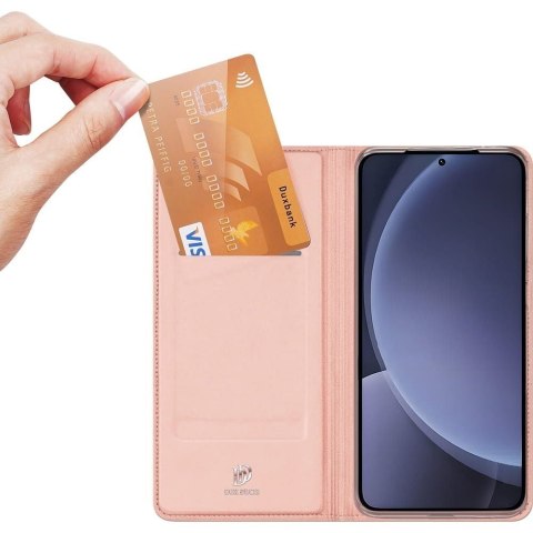 DUX DUCIS kabura SKIN PRO do SAMSUNG S25 Plus różowa