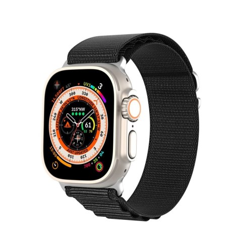 DUX DUCIS pasek GS nylonowy do Apple Watch 42 / 44 / 45 / 49 mm czarny