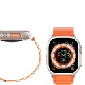 DUX DUCIS pasek GS nylonowy do Apple Watch 42 / 44 / 45 / 49 mm pomarańczowy