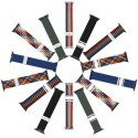 DUX DUCIS pasek MIXTURE PRO pleciony do Apple Watch 42 / 44 / 45 / 49 mm niebieski