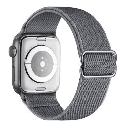 DUX DUCIS pasek MIXTURE PRO pleciony do Apple Watch 42 / 44 / 45 / 49 mm szary