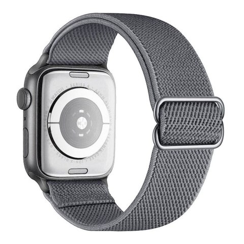 DUX DUCIS pasek MIXTURE PRO pleciony do Apple Watch 42 / 44 / 45 / 49 mm szary