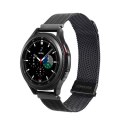 DUX DUCIS pasek MILANESE magnetyczny ze stali nierdzewnej 22 mm czarny