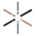 DUX DUCIS pasek MILANESE magnetyczny ze stali nierdzewnej 22 mm czarny