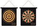 Duża Tarcza Magnetyczna DartBoard Dwustronna 6 Rzutek Lotki GR0865