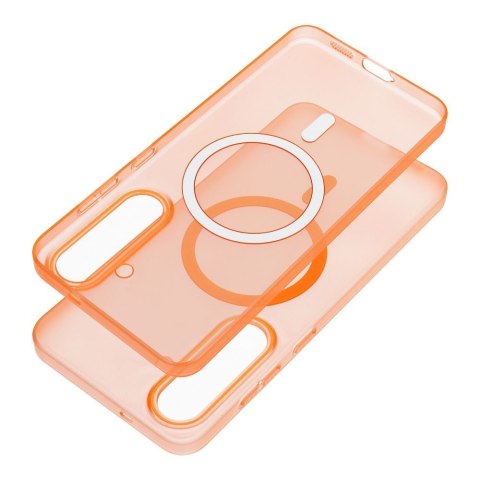 Etui na Honor 400 Go Orange zgodne z MagSafe pomarańczowe