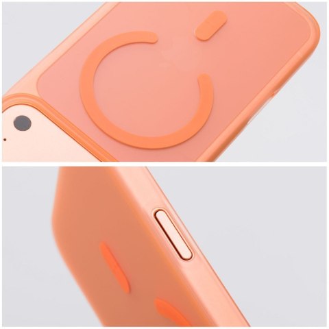 Etui na Honor 400 Go Orange zgodne z MagSafe pomarańczowe