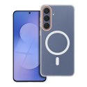 Etui na Honor 400 Go Orange zgodne z MagSafe transparentne