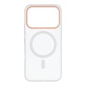 Etui na Honor 600 / 600 PRO Go Orange zgodne z MagSafe transparentne