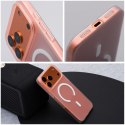 Etui na Honor 600 LITE Go Orange zgodne z MagSafe transparentne
