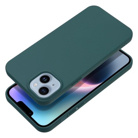 Etui na Honor X6c Matt ciemnozielone