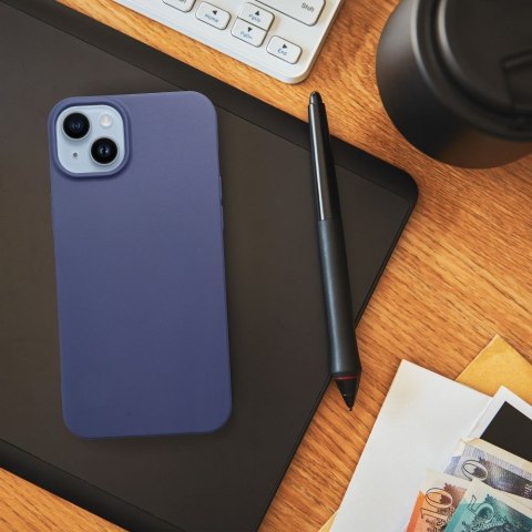 Etui na Honor X7a Matt niebieskie