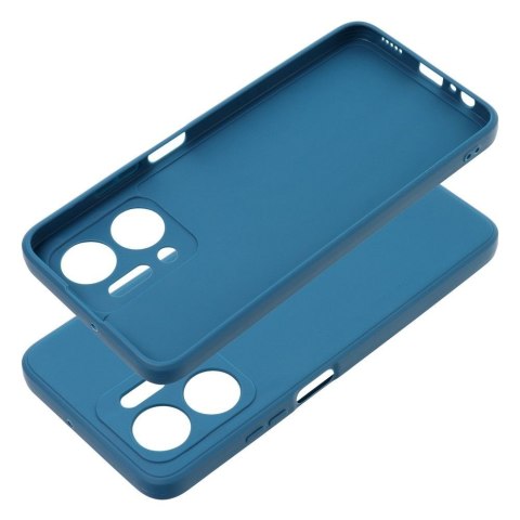Etui na Honor X7a Matt niebieskie