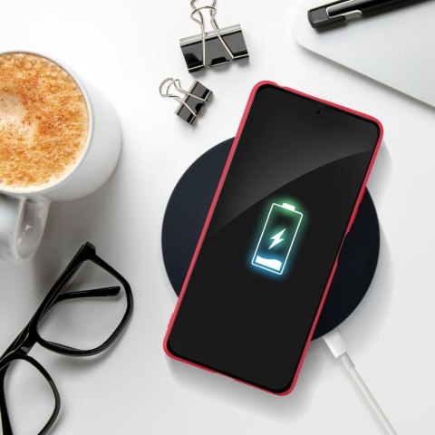 Etui na Honor Magic 7 LITE Soft czerwone