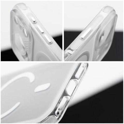 Etui na iPhone 11 Aurora zgodne z MagSafe białe