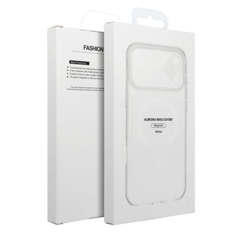 Etui na iPhone 11 Aurora zgodne z MagSafe białe