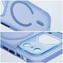 Etui na iPhone 11 Aurora zgodne z MagSafe niebieskie