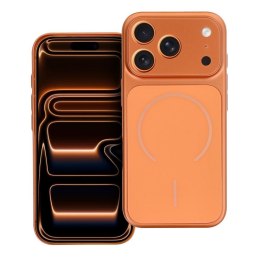 Etui na iPhone 11 PRO MAX Make zgodne z MagSafe pomarańczowe