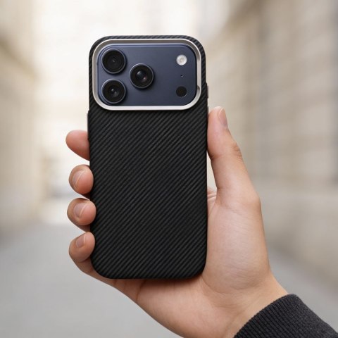 Etui na iPhone 12 / 12 PRO K-Look zgodne z MagSafe czarne