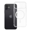 Etui na iPhone 12 / 12 Pro Aurora zgodne z MagSafe białe