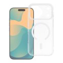 Etui na iPhone 12 / 12 Pro Aurora zgodne z MagSafe białe