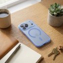 Etui na iPhone 12 / 12 Pro Aurora zgodne z MagSafe niebieskie
