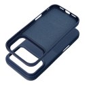 Etui na iPhone 12 Easy Dual niebieskie