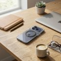 Etui na iPhone 12 Frame Circle Stand zgodne z MagSafe czarne