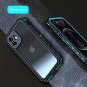 Etui na iPhone 12 wodoodporne Shellbox Dot czarne